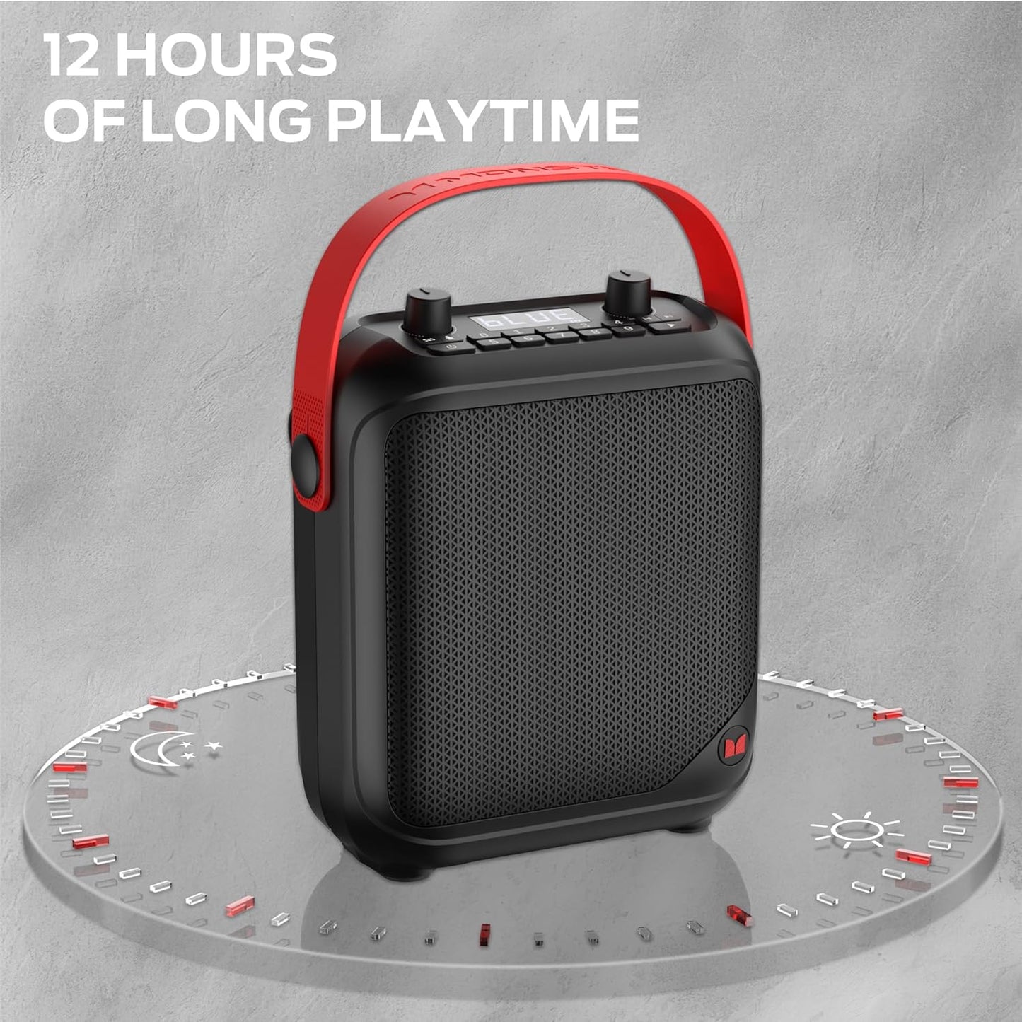 Monster 1 40W 12H MFS Portable Bluetooth Speakers, Bluetooth Speaker Wireless with Stereo Sound, Outdoor Speakers