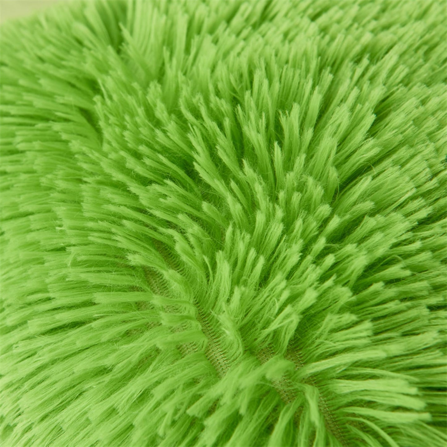 MorroMorn 5 PCS Shaggy Duvet Cover Bedding Set - Fluffy Comforter Cover Long Faux Fur Luxury Ultra Soft Cozy (Green, King/California King)