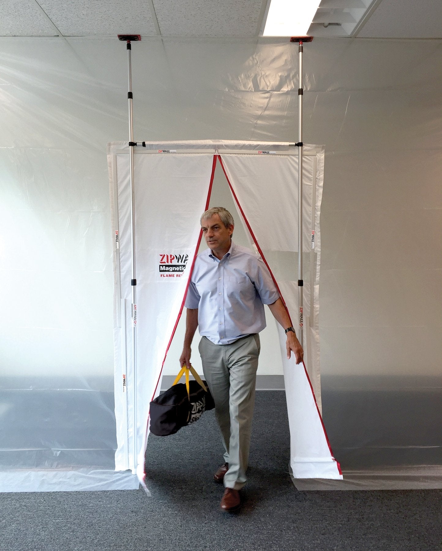ZipWall MDK Dust Barrier Magnetic Door Kit