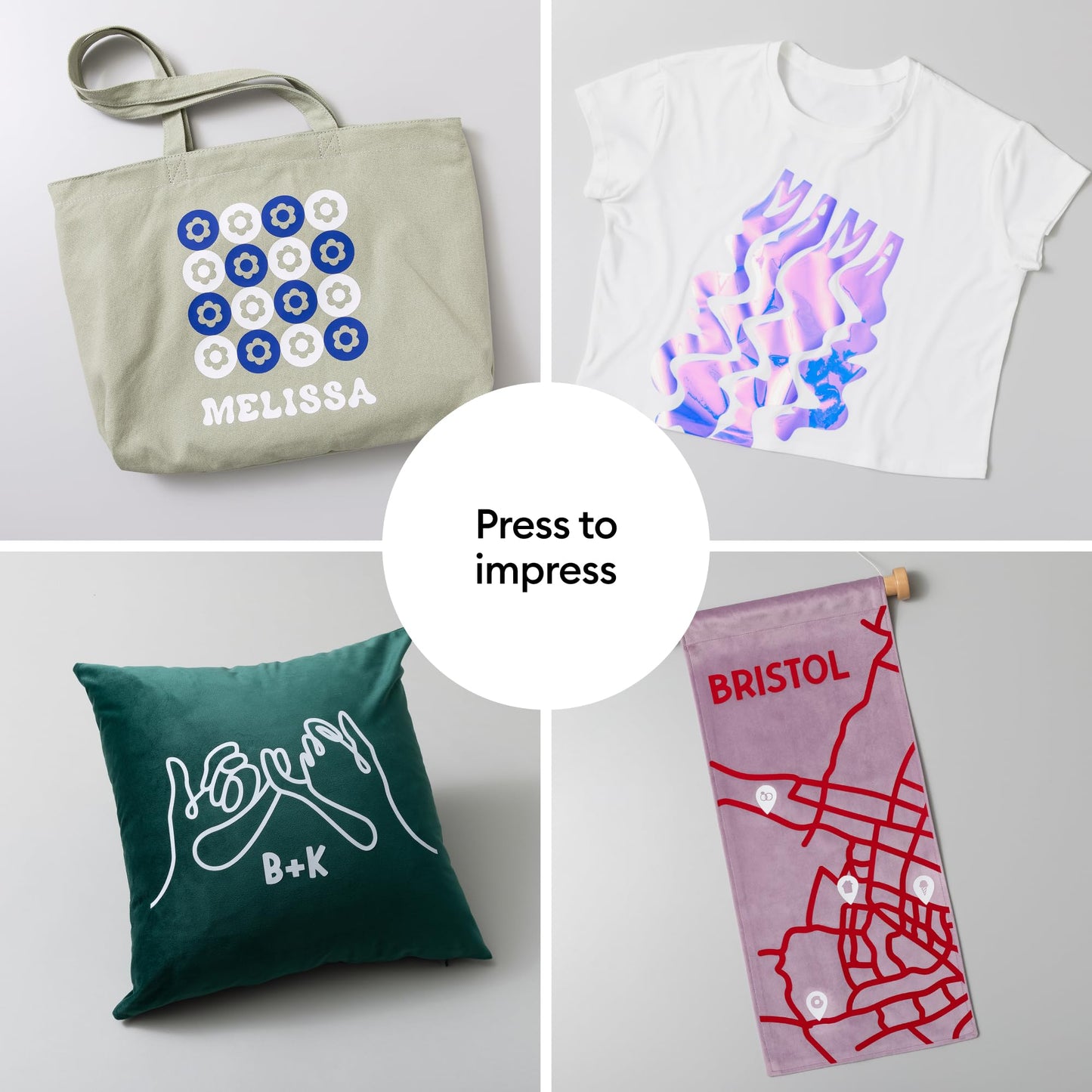 Cricut EasyPress 2 (SE) – 12 in x 10 in Heat Press + Cricut EasyPress Mat, 12 in x 12 in - Heat Transfer Machine for T-Shirts, Sweatshirts, Blankets, Pillows, & More - Easy to Use - Blue