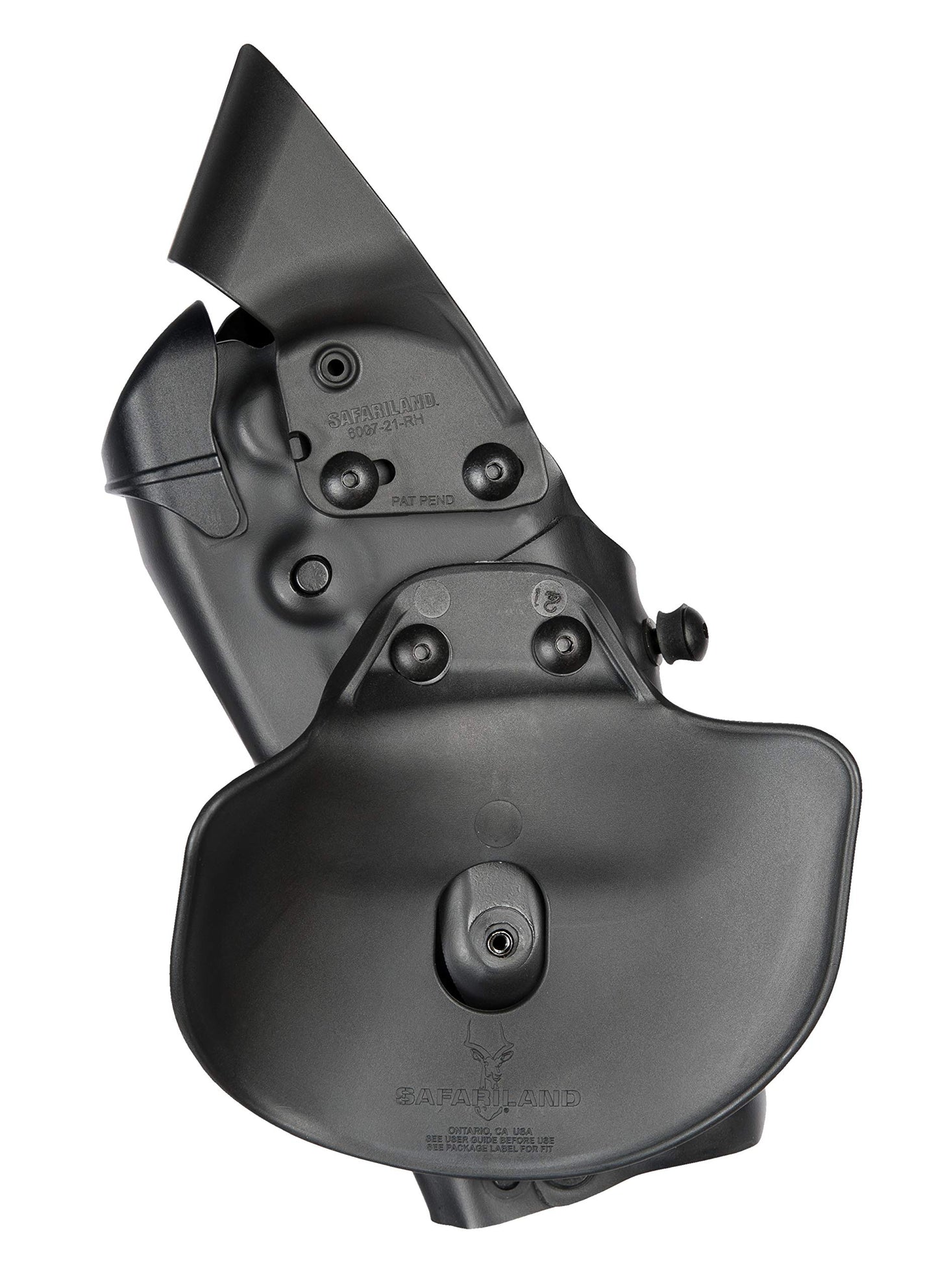Safariland 6378RDS Automated Locking System Duty Holster, Red Dot Sight Compatible, STX Tactical Black, Right Hand, Fits: S&W M&P 5IN Surefire X300U