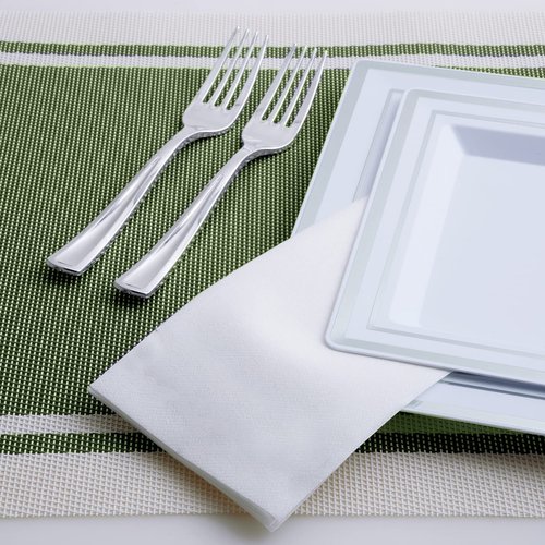 600PACK Disposable Hand Towels for Bathroom, Soft and Absorbent Paper Guest Towels Disposable Decorative Bathroom Hand Napkins for Kitchen, Parties, Weddings, Dinners