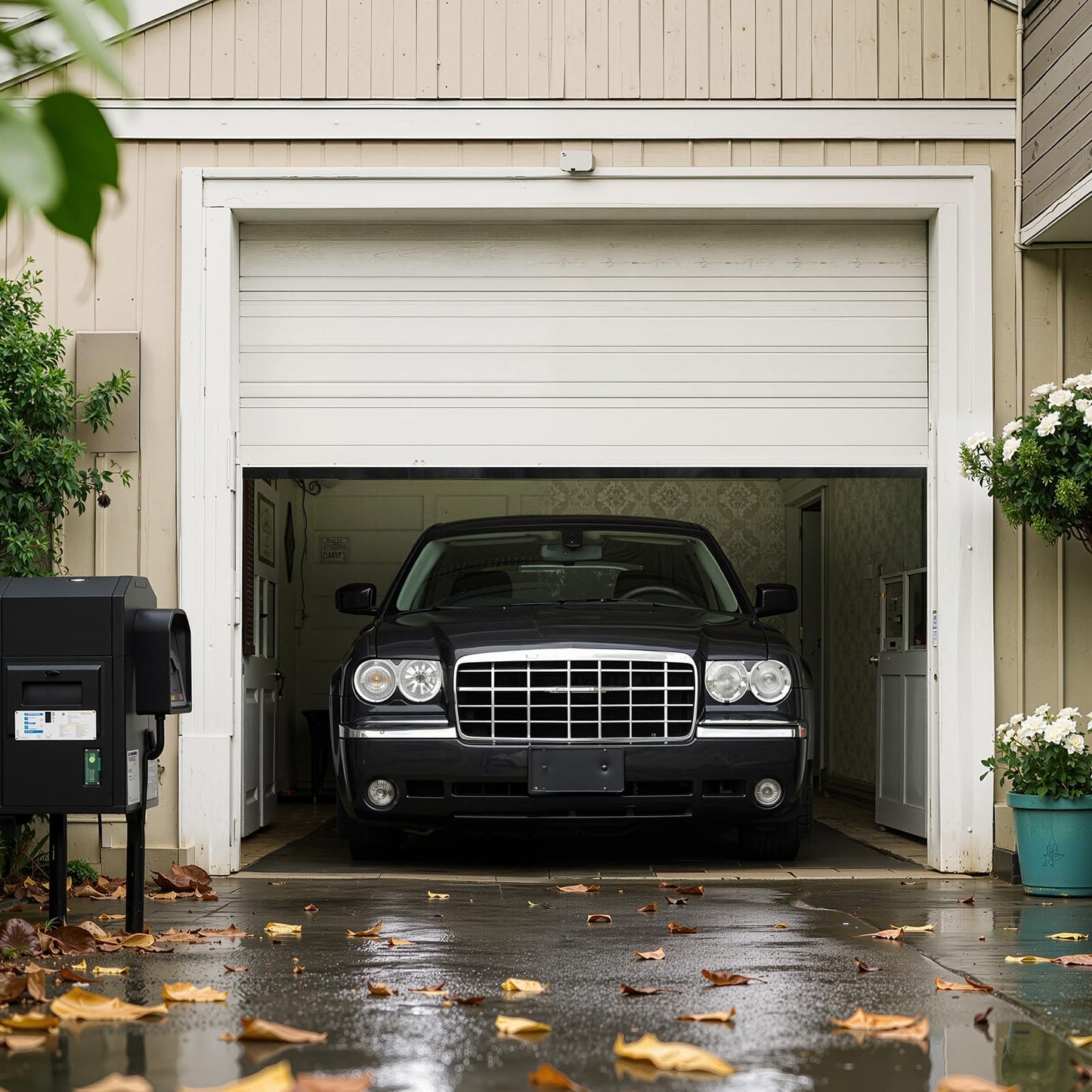 BEAMNOVA 10Ft Universal Garage Door Bottom Seals Weatherproof Garage Door Seals Bottom Rubber with Brush and Aluminum Track Garage Door Seal Retainer U Shape+O Ring Bottom of Garage Door Rubber Seal
