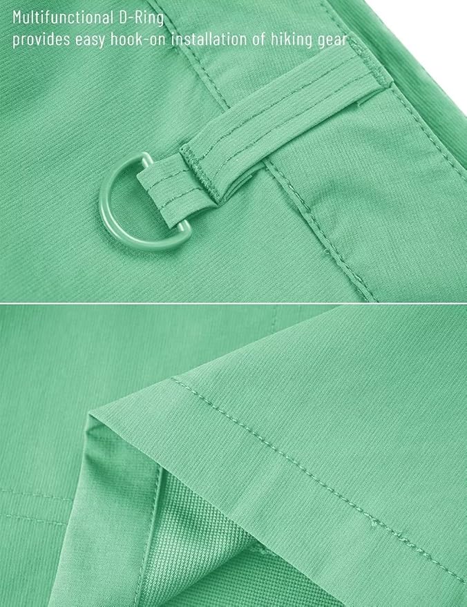 MAGCOMSEN Men's Hiking Cargo Shorts Quick Dry Lightweight 9" Golf Shorts Summer Casual Work Outdoor with 5 Zipper Pockets