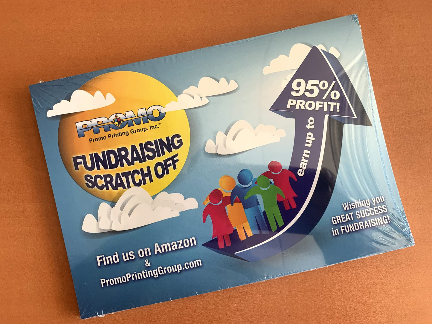 Help Us Reach Our Goals Fundraising Scratch Off Cards (20 Cards)- Raise $2,000. You Keep All The Profit!…