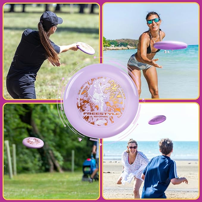 Wham-O Frisbee Ultimate Training Disc, Sports Flying Disc 160g, 10.5 Inch Durable and Flexible Compedition Disc for Outdoor Beach Backyard Family Fun