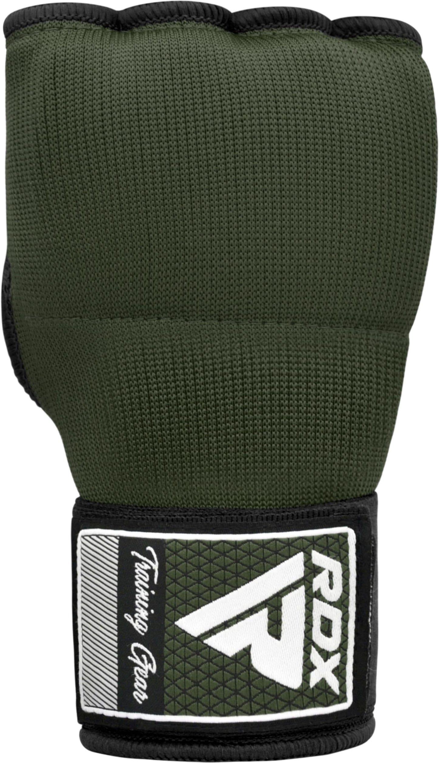 RDX Gel Boxing Hand Wraps Inner Gloves Men Women, Quick 100cm Long Wrist Straps, Elasticated Padded Fist Under Mitts Protection, Muay Thai MMA Kickboxing Martial Arts