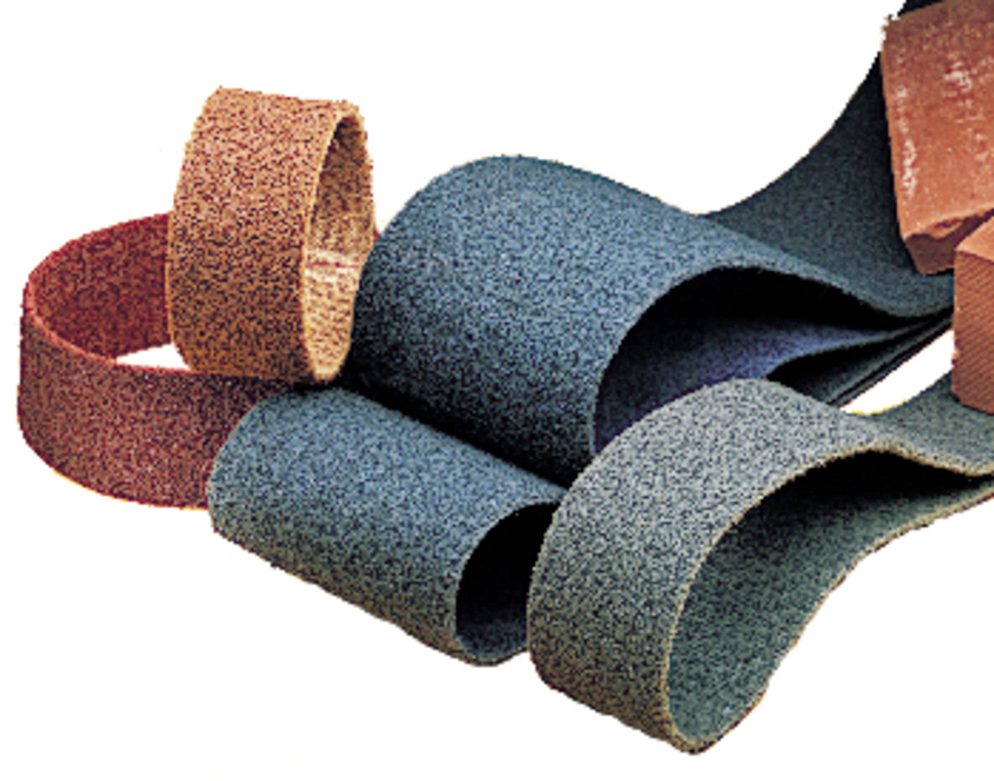3M Scotch-Brite™ Surface Conditioning Scrim Backed Belt, SC-BS, A/O Medium, 1/2 in x 18 in, 20 ea/Case