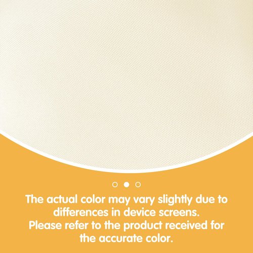 BRILLMAX 4 Pack Ivory Round Tablecloths 120 Inch for 60” Tables - 150 GSM Polyester Fabric, Floor Length Drop, Water, Stain & Wrinkle Resistant Cloth Cover for Wedding Reception Banquet Dining