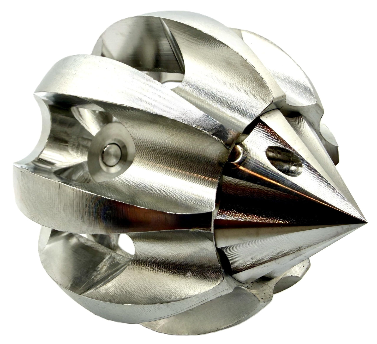 Pro-Graad Flow Fixer 3" Drain Cleaner Plumbing Snake Cutter Head for 4" – 6” Pipes, Clears & Scrapes Pipe Inner Walls, Fits 5/8” & 3/4" Cables, for Commercial & Residential Use