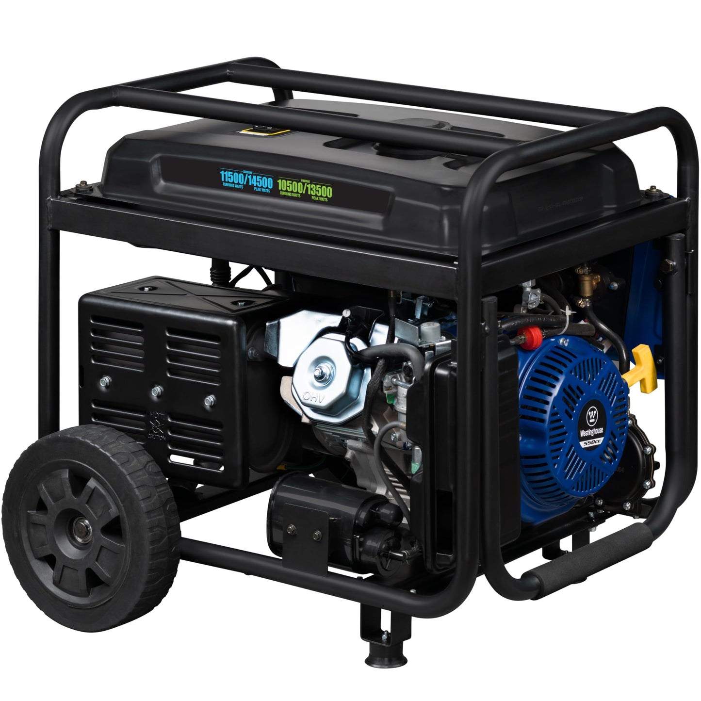Westinghouse Outdoor Power Equipment 14500 Peak Watt Dual Fuel Home Backup Portable Generator, Remote Electric Start, Transfer Switch Ready, Gas and Propane Powered