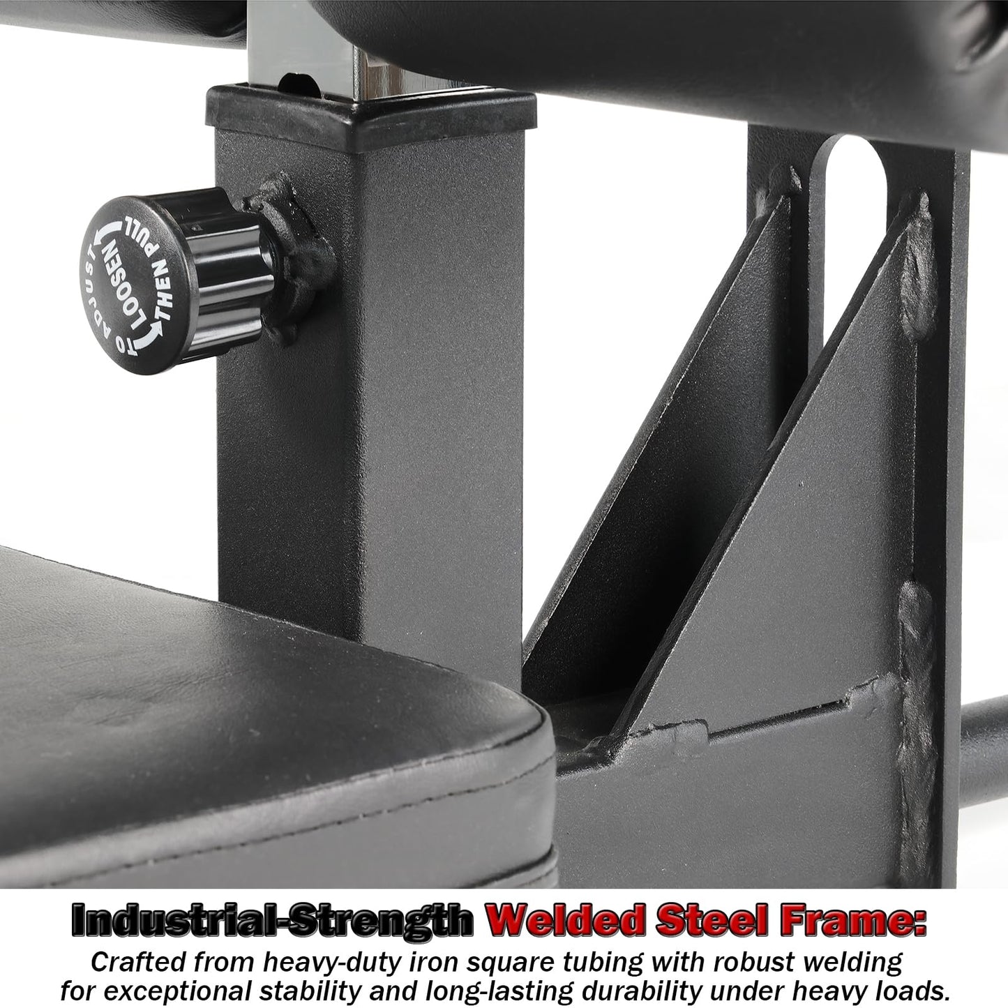 LAT Pull Seat - Adjustable Pull Down Seat Attachment -Converts Machine into LAT Pulldown Station