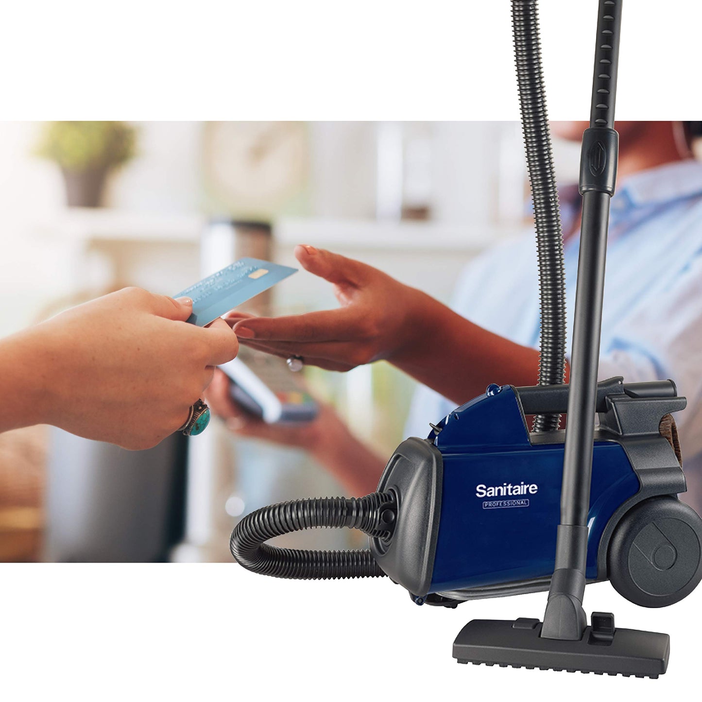 Sanitaire Professional Compact Canister Vacuum Cleaner, SL3681A