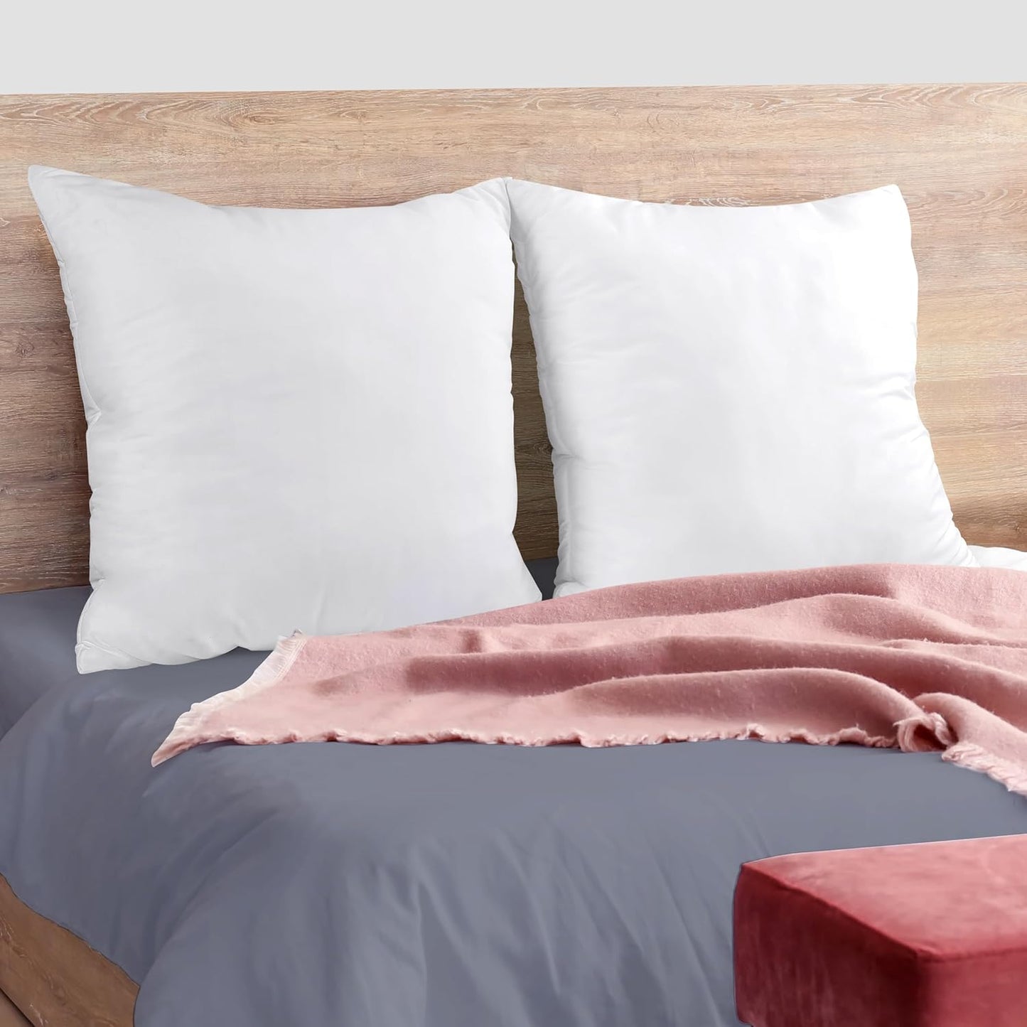 Utopia Bedding Pillow Inserts - Soft & Supportive 28x28 Decorative Throw Pillows | Set of 2, White