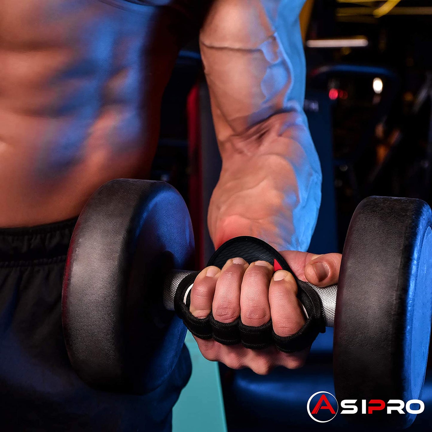 ASIPRO Lifting Grips for Weight Lifting Alternative to Workout Gloves Women & Men Gift Gym Hand Grips Gym Grips Men & Women No Sweaty Gym Workout Gloves Workout Grips Rubber Grips Pads