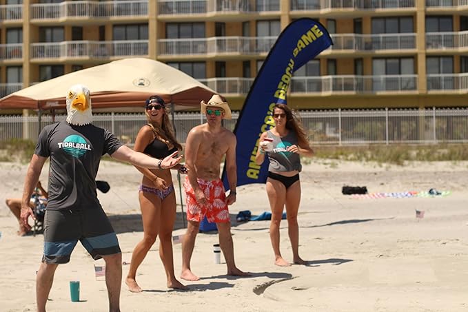 Set | America’s Ultimate Beach Game Accessories And Must Haves, Outdoor Toss Beach Games for Adults Teens Friends & Family