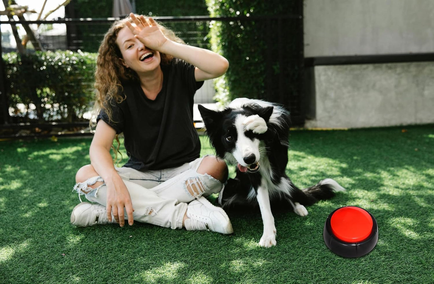 Wariolle 30 Recording Buttons Recordable Button Second Voice Record Button Dog Buttons Talk for Pet Training Games