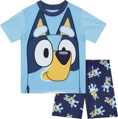 Bluey Pajamas - Bingo 2-Pack Short Boys' Pajama Sets | Perfect Summer PJs