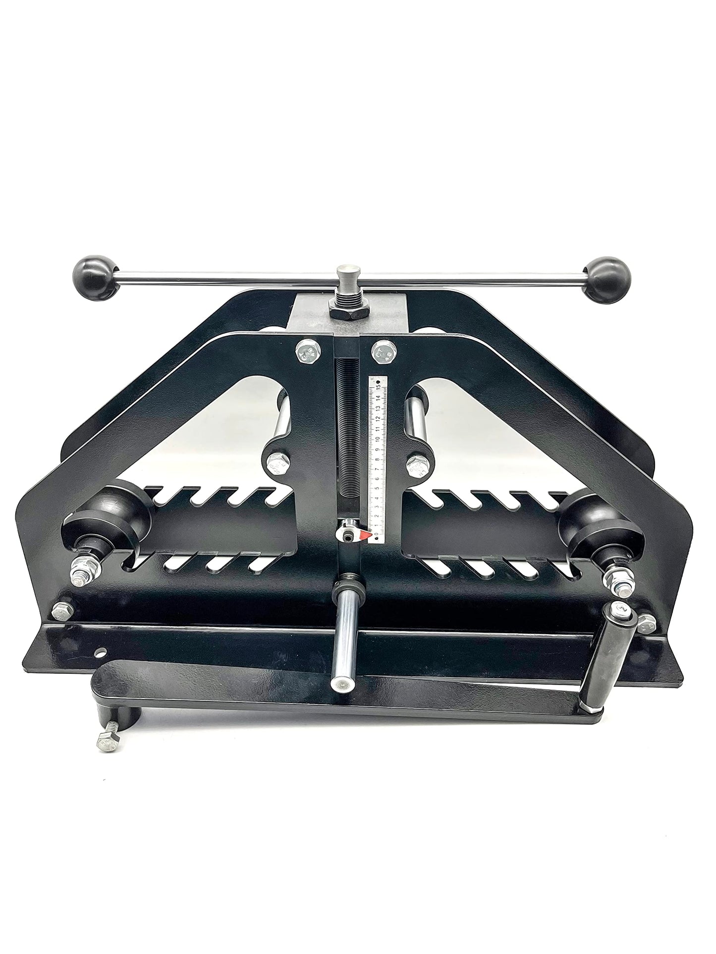 TR-02 Manual Tube Pipe Roller Bender,High Precision Tubing Pipe Bender,Bends 1.5” pipe to a minimum radius of 20” &2” round tube to a minimum radius of 60”,standard one set of 1-1/2" round tube roller