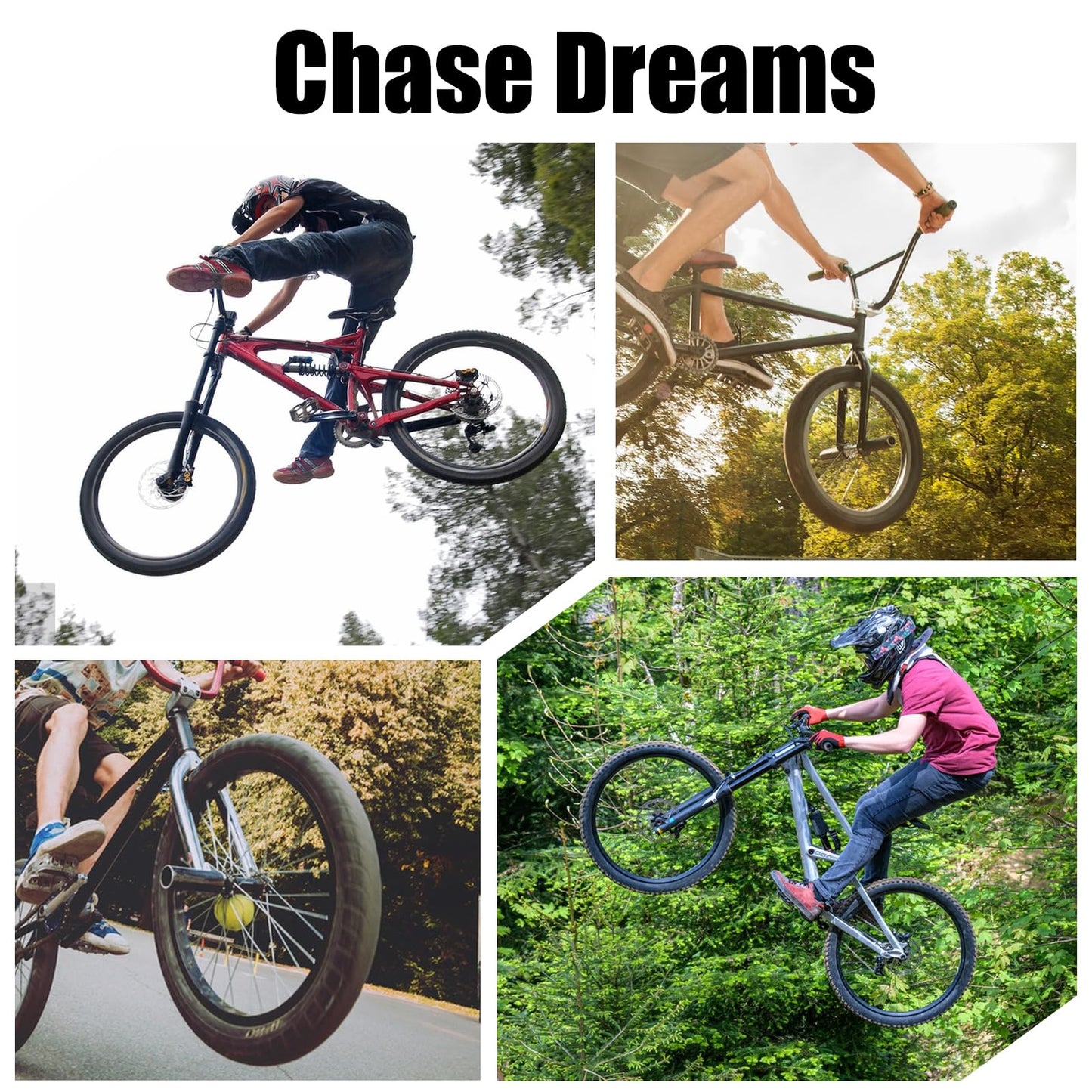 Chsoejuf 2PCS Bike Pegs, Bike Pegs for 3/8 Inch Axles, Aluminum Alloy Anti-Skid Stunt Bicycle Peg, BMX Peg Bicycle Accessories for Mountain Bikes Cycling Rear Stunt Peg(Black)
