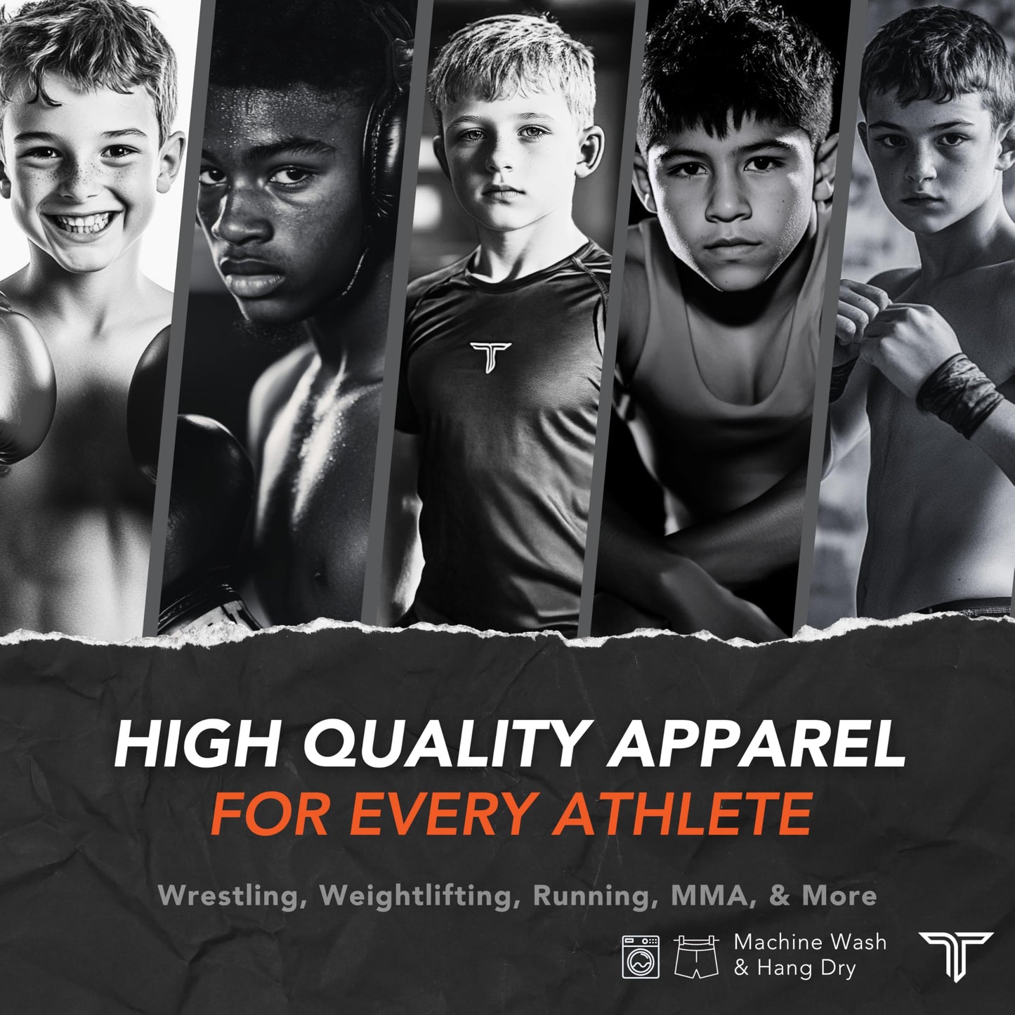 Takedown Wrestling Singlet for Boys – Lightweight Youth Compression Fit Wrestling Gear for Powerlifting (Blue, X-Small)