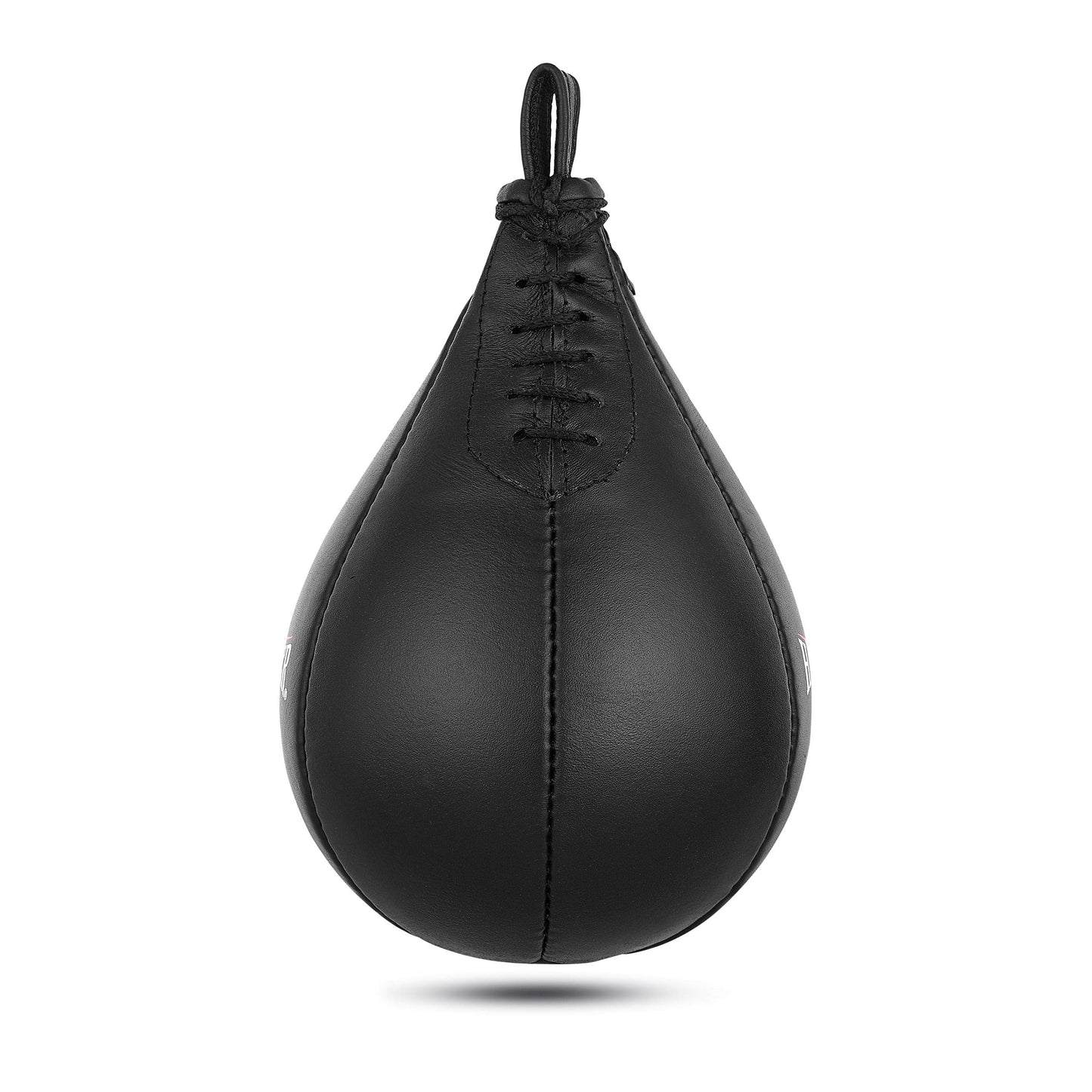 Hunter Leather Speed Bag for Boxing, Premium Cowhide Punching Speed Bag with Swivel, Lightweight Bladder for Fast Rebounds & Reflex Training