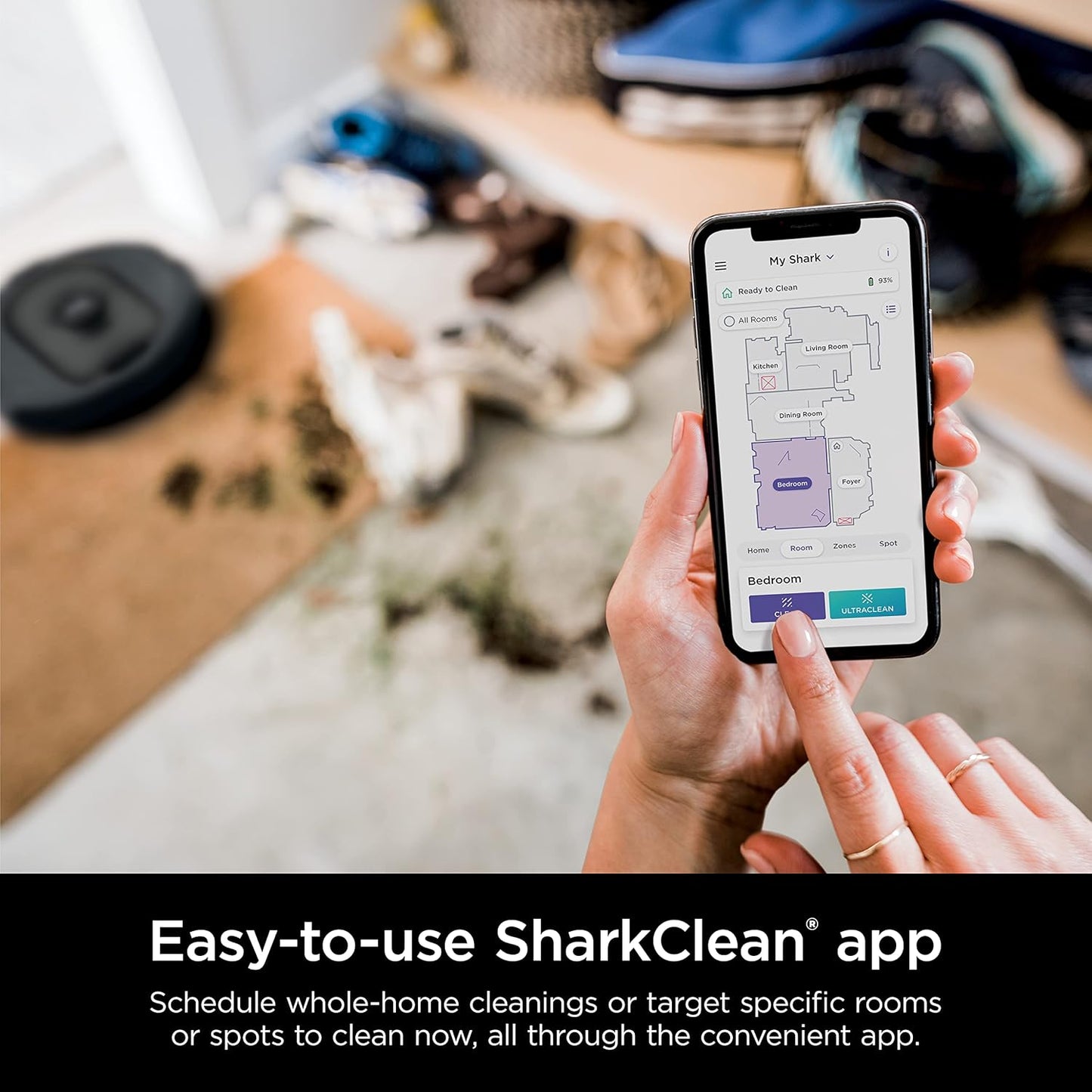 Shark Rotator Lift-Away Vacuum Cleaner - No Hair Wrap & HEPA Filter | Lightweight Pet Hair Vacuum | Silver