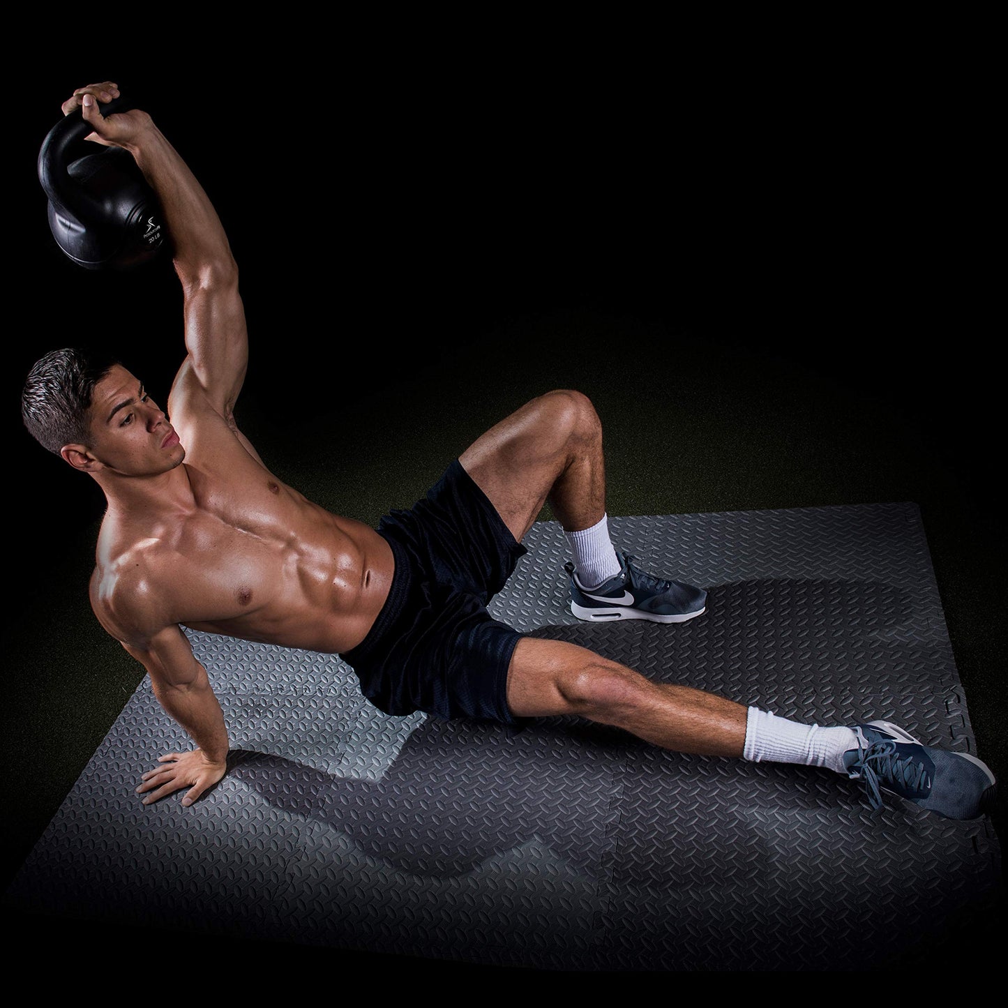 ProsourceFit Vinyl Plastic Kettlebell, 20 lb