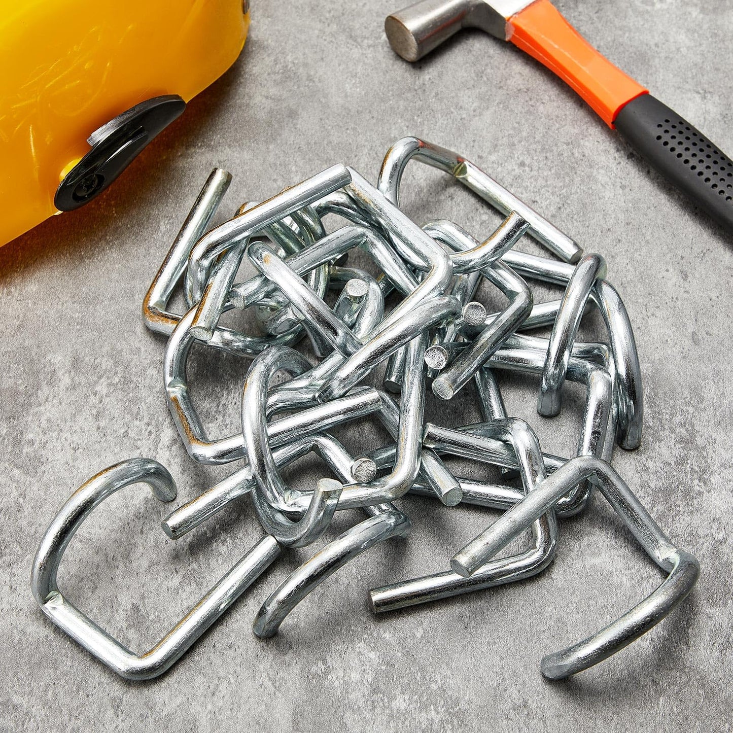 MorningRo 20 Pcs Pig Tail Pin 2'' Scaffolding Gravity Locking G Scaffolding Pins for Steel