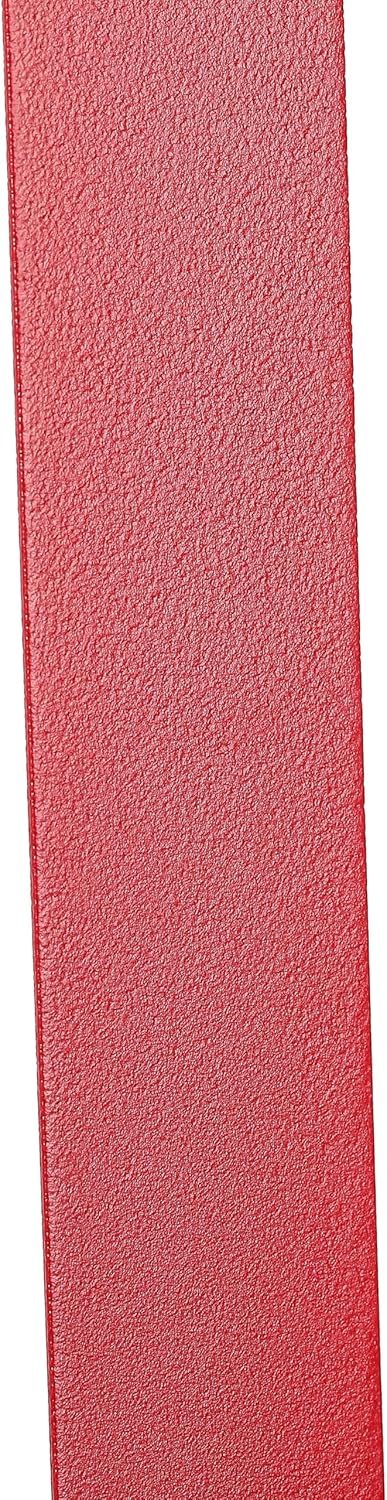Wreath Hanger - Sturdy Steel Over The Door Hook for Front Door | Red, 4