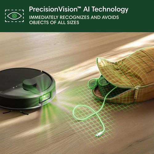 iRobot Roomba Plus 504 Robot Vacuum - Powerful Suction, Anti-Tangle Brushes, Self-Emptying Dock, Ideal for Pet Hair