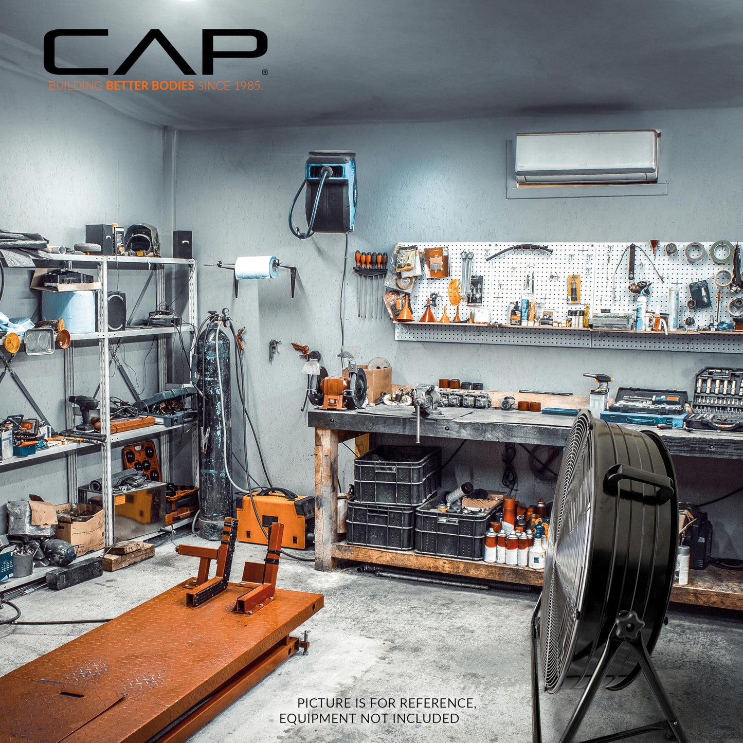 CAP Barbell 30'' High Velocity Heavy Duty Floor Fan – Ultimate Cooling Power for Gyms & Homes