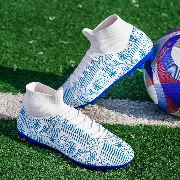 Boys Soccer Cleats Kids Soccer Shoes Girls Football Shoes