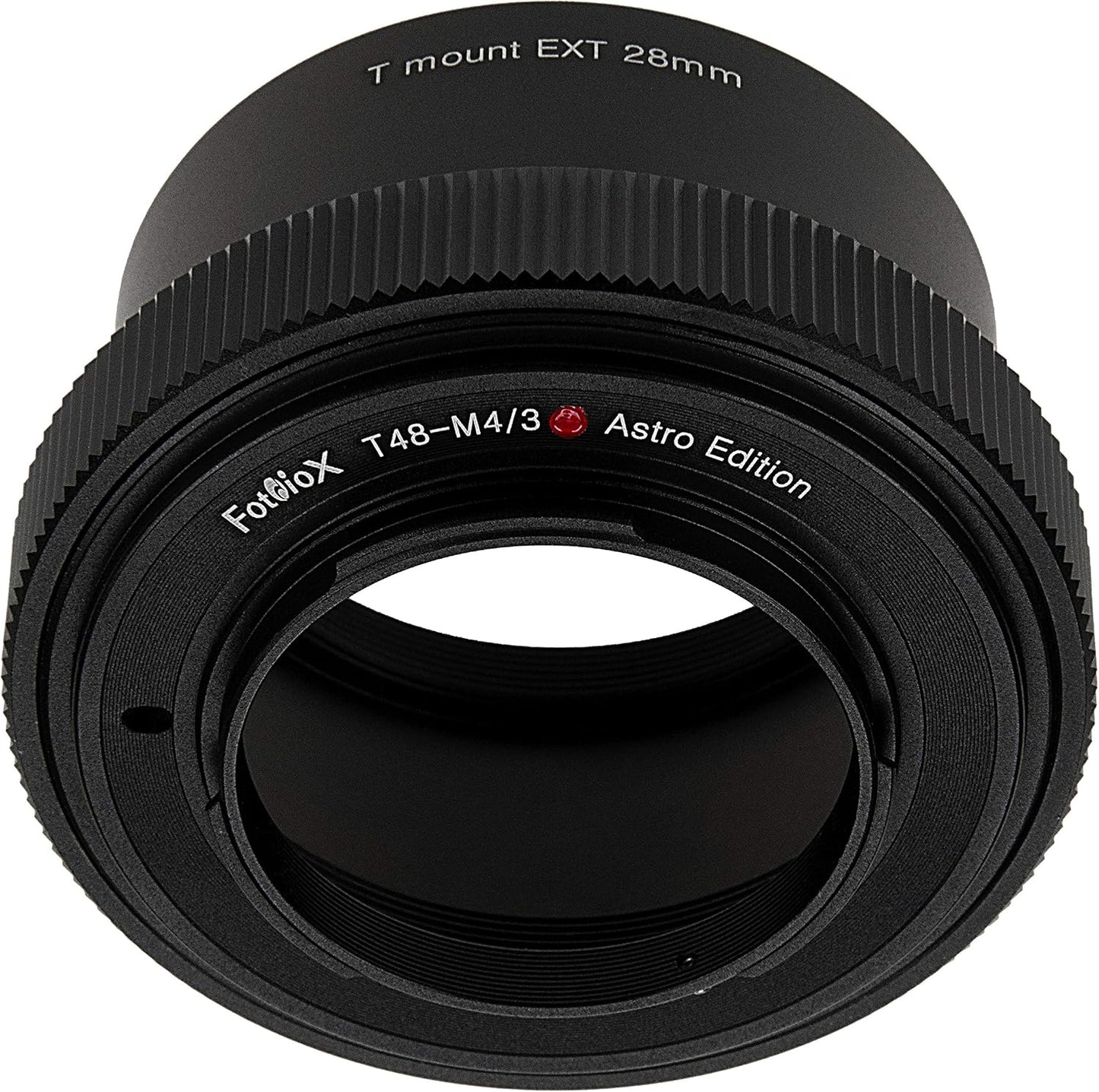 Fotodiox 48mm (x0.75) Lens Adapter Astro Edition - Compatible with T-Mount Wide Field Telescopes to Micro Four Thirds