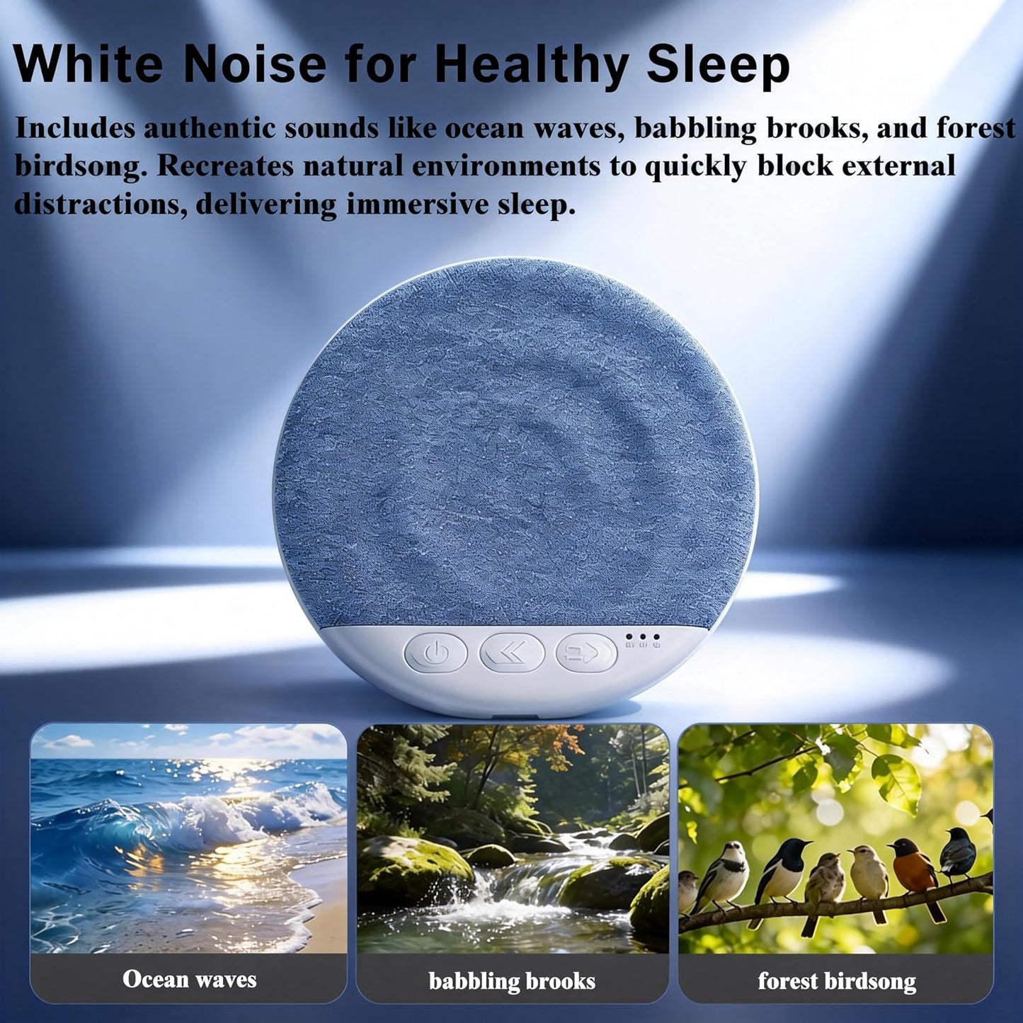 Generic Bluetooth Pillow Speaker-Mini Bone Conduction Bluetooth Sleep Aid,Private Sleep Headphones,Ultra Thin Pillow