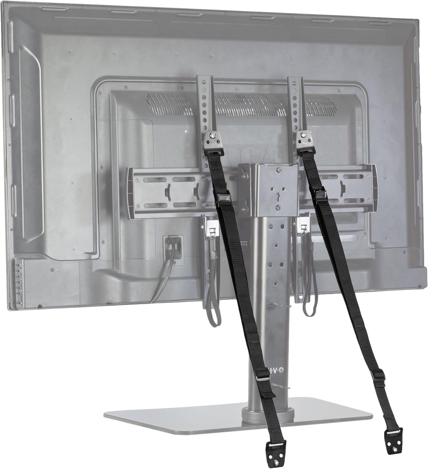 VIVO STAND-SK02 TV Anti-Tip Heavy Duty Dual Cable Kit, Non Tipping Safety Straps for Screens or Furniture Mounting