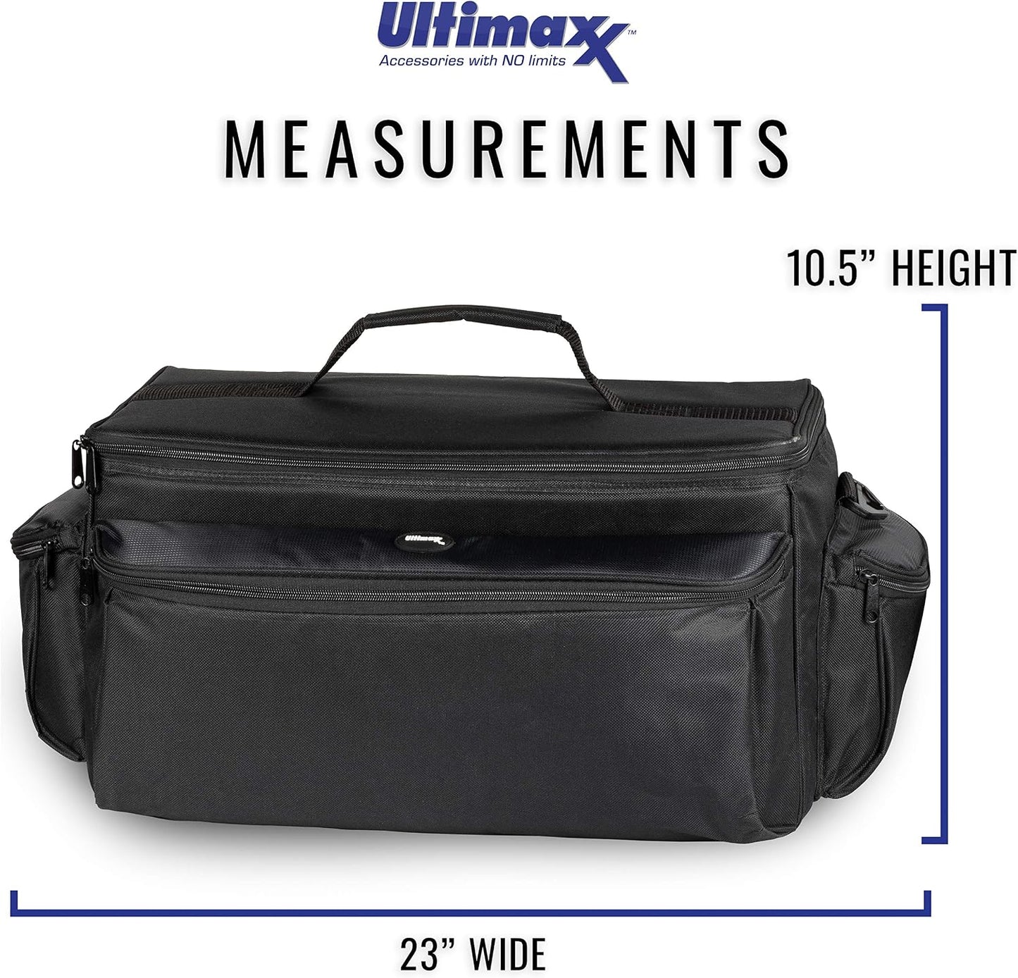 XF405, XF400, XF205, XF200, XF105, XF100, Ultimaxx Professional Well-Padded Extra-Large Water-Resistant Gadget Bag