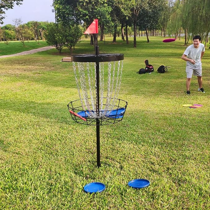 Disc Golf Set - Driver, Mid-Range and Putter Discs for Outdoor and Backyard, Comfortable Plastic, 6 Discs Only