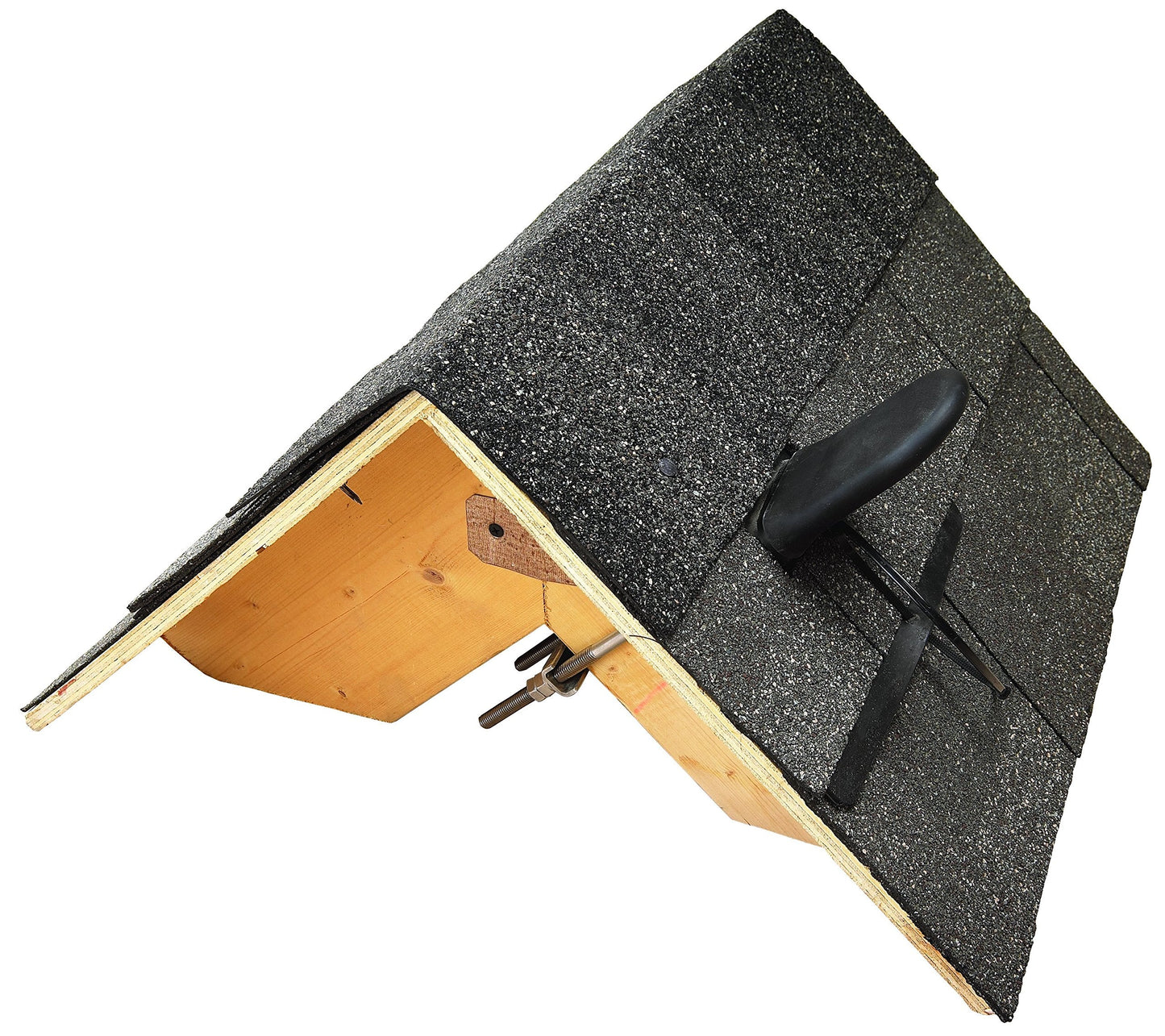 3M DBI-SALA 2103670 Permanent Roof Anchor with Flashing and Cap, Designed to Fit Multiple Size Trusses with Bolt and Clamp Installation