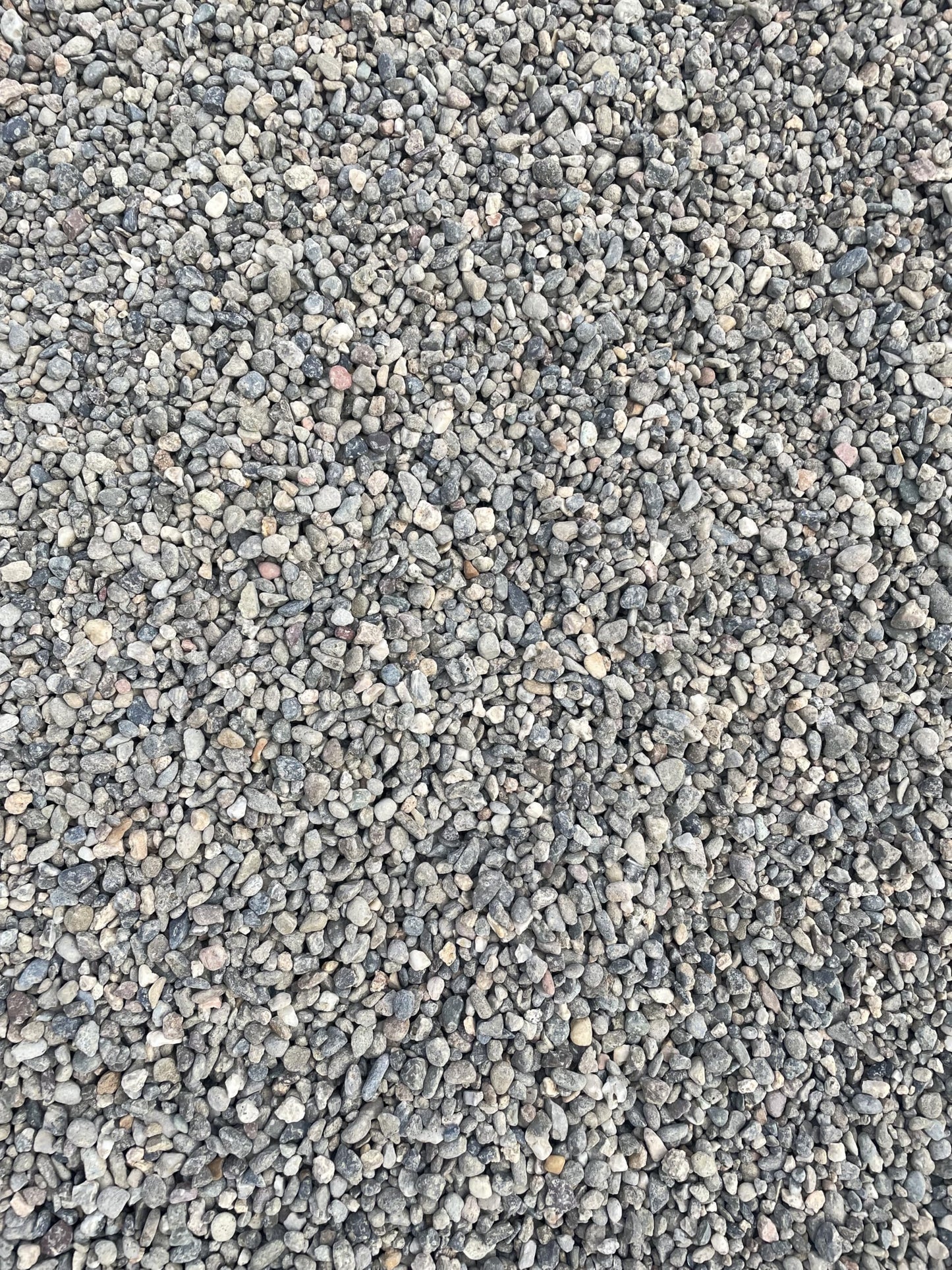 40 LBS Grey Pea Gravel - Landscape Rocks - Drainage Rock - Gardening - Average Size 3/8 inch - 1/4 inch Stone