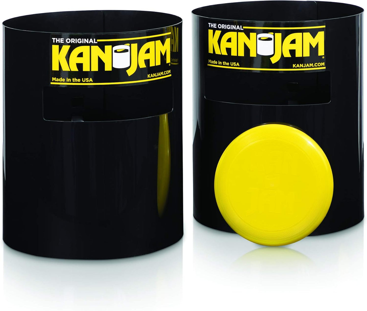 Kan Jam Original Disc Toss Game Set – Portable Outdoor Frisbee Team Game for Backyard, Beach & Tailgates – Includes 2 Goals and Official Flying Disc