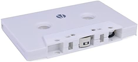 Vivitar Infinite Cassette MP3 Audio Tape Adapter for Players, White