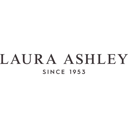 Laura Ashley - Full/Queen Quilt Set, Reversible Cotton Bedding with Matching Sham, Medium-Weight for Year Round Use, Floral Print Bed Set (Walled Garden Blue)