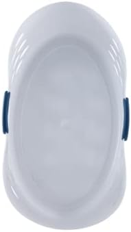 Rubbermaid Flexible Laundry Basket - 1.5 Bushel Capacity with Convenient Carrying Handles | White Storage Solution for Home & Garage