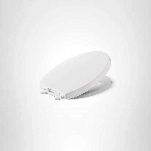 American Standard 5025A65G.020 Telescoping Luxury Slow-Close EverClean Elongated Front Toilet Seat, White