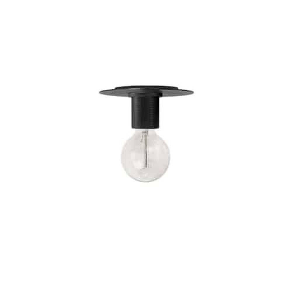 Dainolite 1 Light Flush Mount Ceiling Light RSW-61FH-MB Matte Black