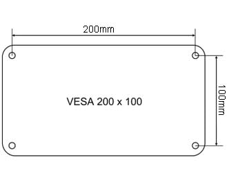 Generic 4 VESA Monitor Mounting Screws for Asus, Acer, Alienware, Gigabyte, LG, Samsung