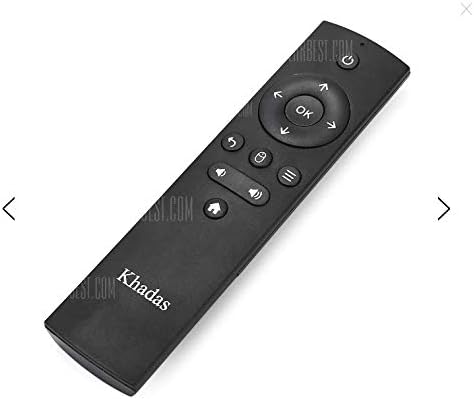 Khadas 12 VIM3/VIM3L/VIM2/VIM1S/VIM1/Edge-V IR Remote with Buttons Without Li-Battery, Compatible