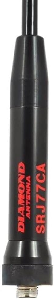 Diamond Antenna SRJ77CA 144/430 Dual-Band MHz HT Antenna for Handheld Radios High-Gain VHF/UHF Portable Antenna