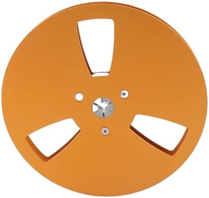 1/4 7 Inch 3 Empty Tape Reel, Aluminum Alloy Sound Recorder, Compatible Reel to Reel Tape Deck, Repair Replacement